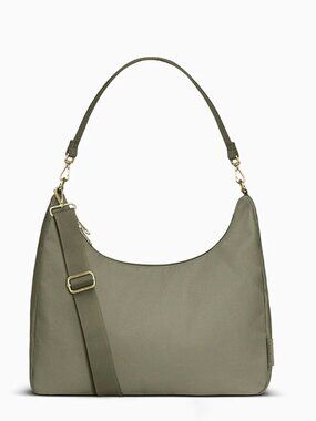 NEW IN BAG: Canvelle Hobo Handbag, Olive, new in packaging (ships fast)